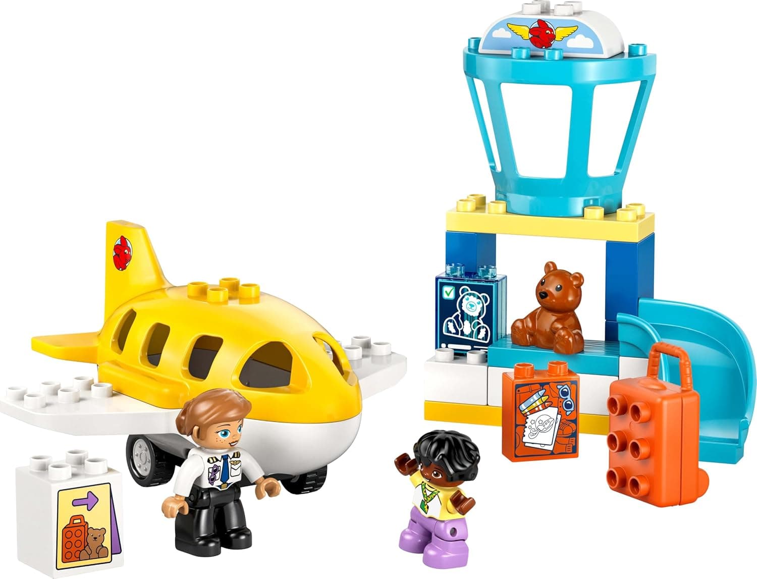 لگو 10443 DUPLO Town با تجربه اولین فرودگاه لگو 10443 DUPLO Town با تجربه اولین فرودگاه