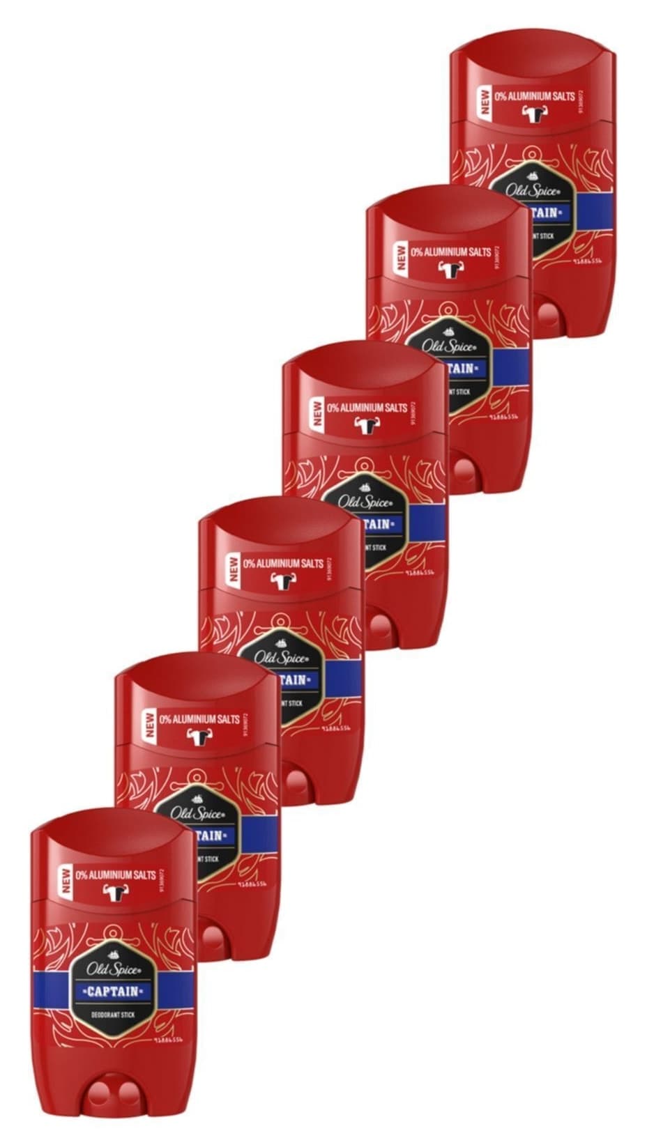دئودورانت استیک مردانه Old Spice Captain 50ml×6 دئودورانت استیک مردانه Old Spice Captain 50ml×6