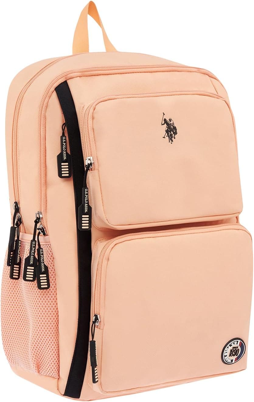 کوله پشتی مدرسهای یونیسکس U.S. POLO ASSN صورتی مدل 24006-24000-24008-24004-24002 کوله پشتی مدرسهای یونیسکس U.S. POLO ASSN صورتی مدل 24006-24000-24008-24004-24002