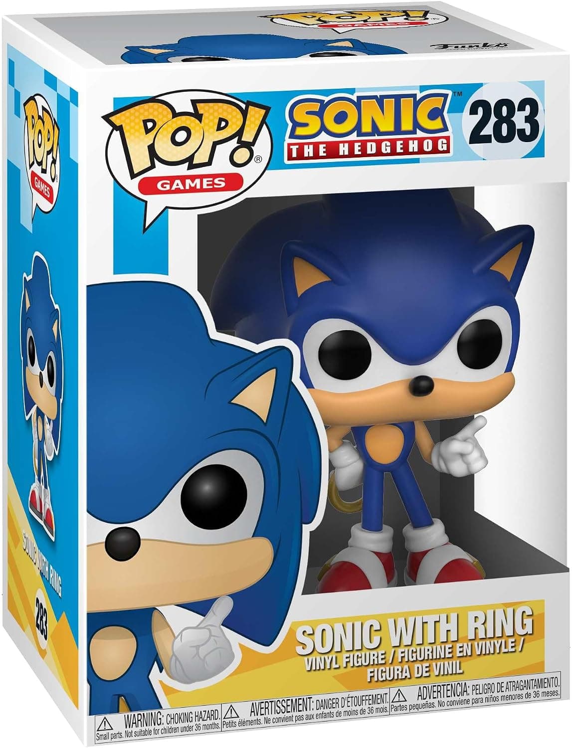 فیگور وینیل Funko POP Sonic the Hedgehog Sonic همراه با حلقه C: 1-1-1 فیگور وینیل Funko POP Sonic the Hedgehog Sonic همراه با حلقه C: 1-1-1