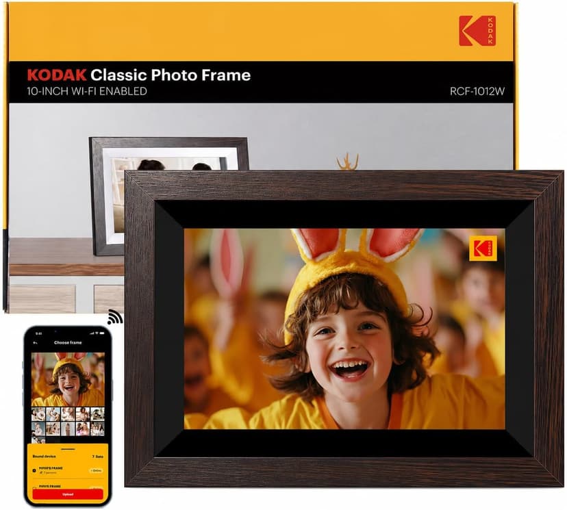 قاب عکس دیجیتال KODAK 10.1 اینچ وایفای 32GB صفحه لمسی IPS 1280x800 قاب عکس دیجیتال KODAK 10.1 اینچ وایفای 32GB صفحه لمسی IPS 1280x800