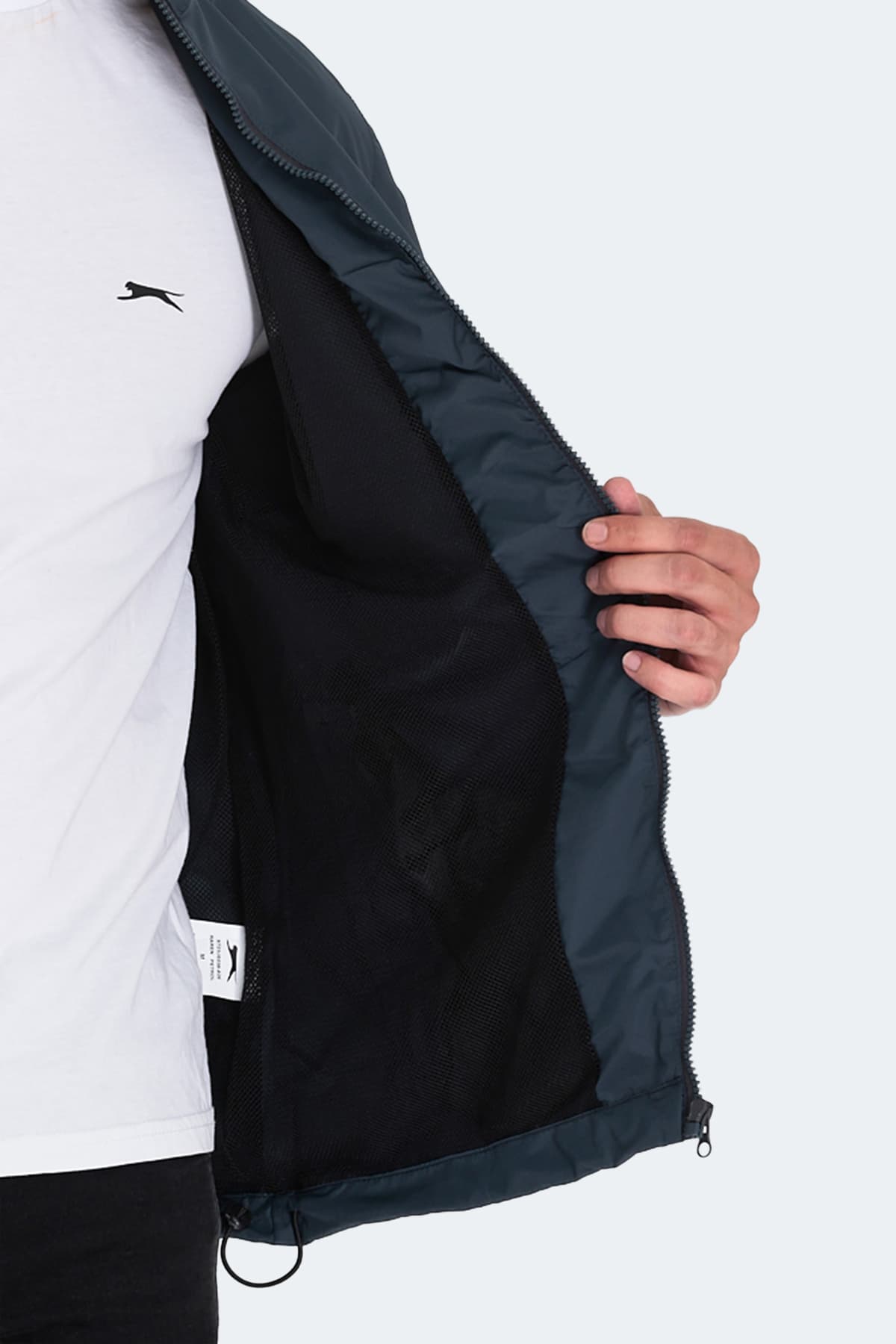 بارانی مردانه Slazenger نفتی مدل RAREN بارانی مردانه Slazenger نفتی مدل RAREN