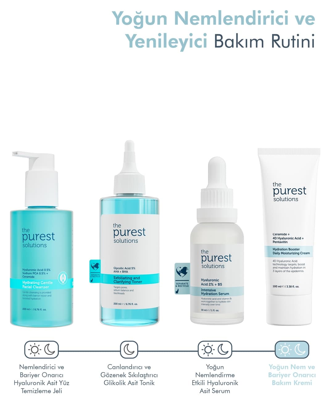 کرم مرطوبکننده روزانه پوست The Purest Solutions با آبرسانی عمیق 100 ml کرم مرطوبکننده روزانه پوست The Purest Solutions با آبرسانی عمیق 100 ml