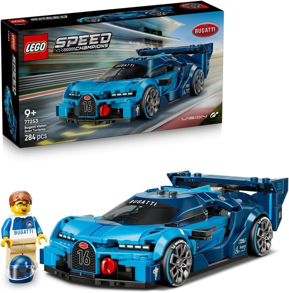 لگو ماشین اسپرت Speed Champions Bugatti Vision GT مدل 77253 لگو ماشین اسپرت Speed Champions Bugatti Vision GT مدل 77253