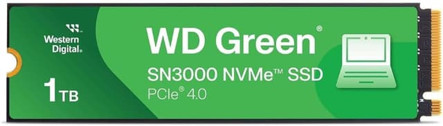 حافظه SSD داخلی Western Digital Green SN3000 ظرفیت 1 TB مدل WDS100T4G0E حافظه SSD داخلی Western Digital Green SN3000 ظرفیت 1 TB مدل WDS100T4G0E