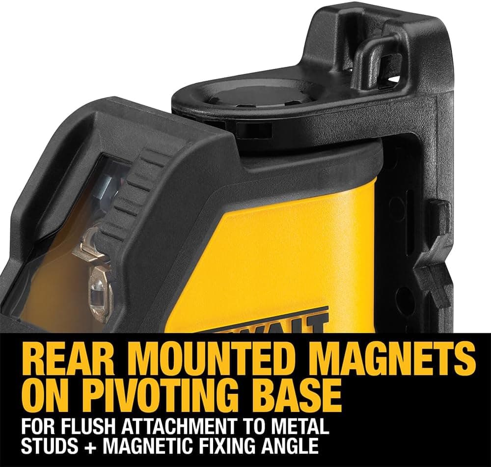 تراز لیزری DEWALT با خطوط عمودی و افقی مدل DW088CG-XJ تراز لیزری DEWALT با خطوط عمودی و افقی مدل DW088CG-XJ