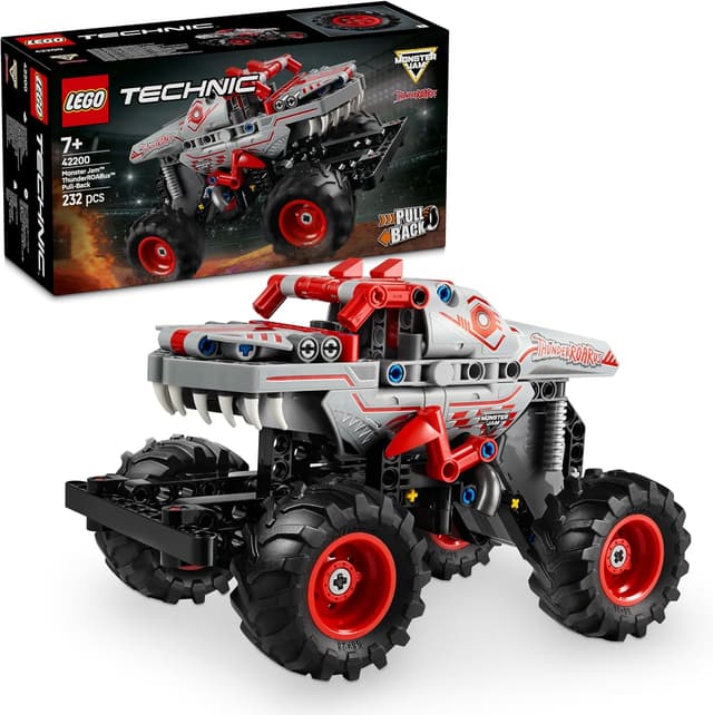 لگو 42200 Technic Monster Jam ThunderROARus عقبکش لگو 42200 Technic Monster Jam ThunderROARus عقبکش