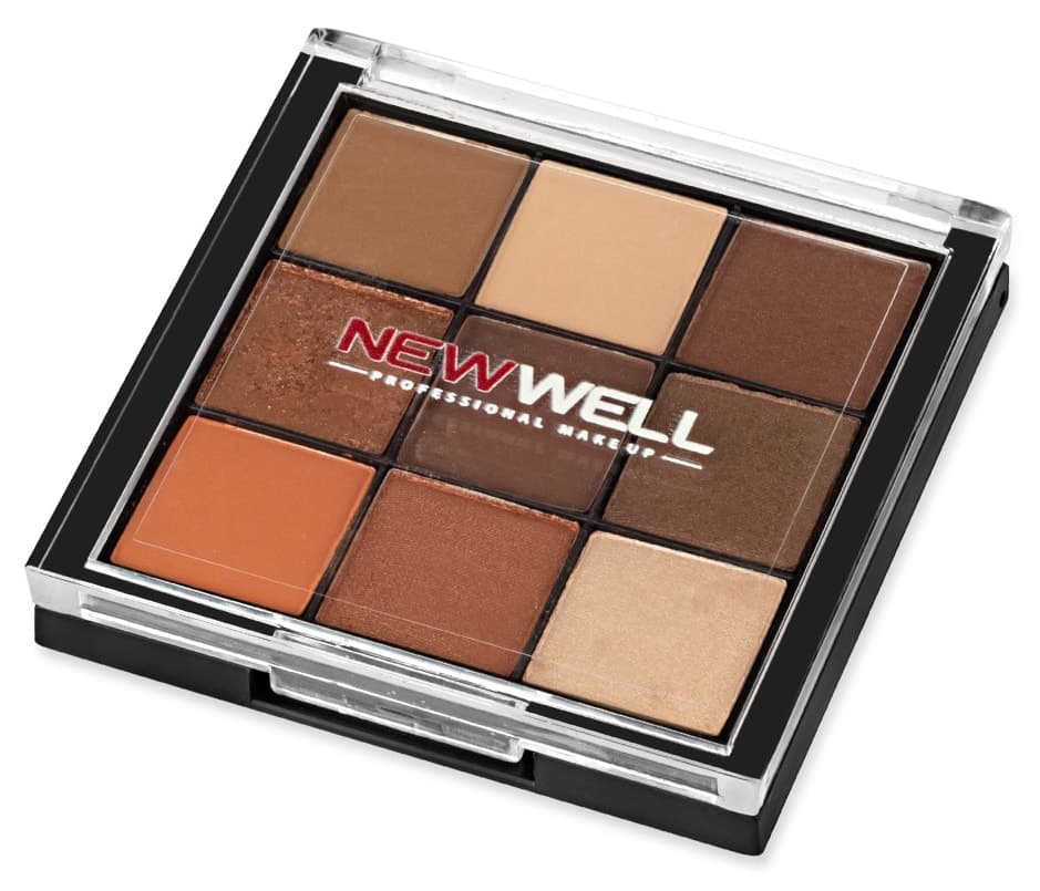 پالت سایه چشم New Well با 9 رنگ مدل 01 پالت سایه چشم New Well با 9 رنگ مدل 01