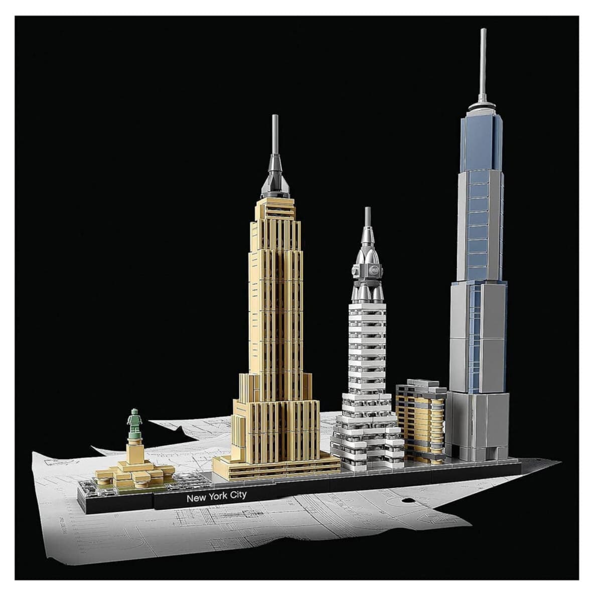 لگو Architecture مدل New York City 21028 با 598 قطعه لگو Architecture مدل New York City 21028 با 598 قطعه
