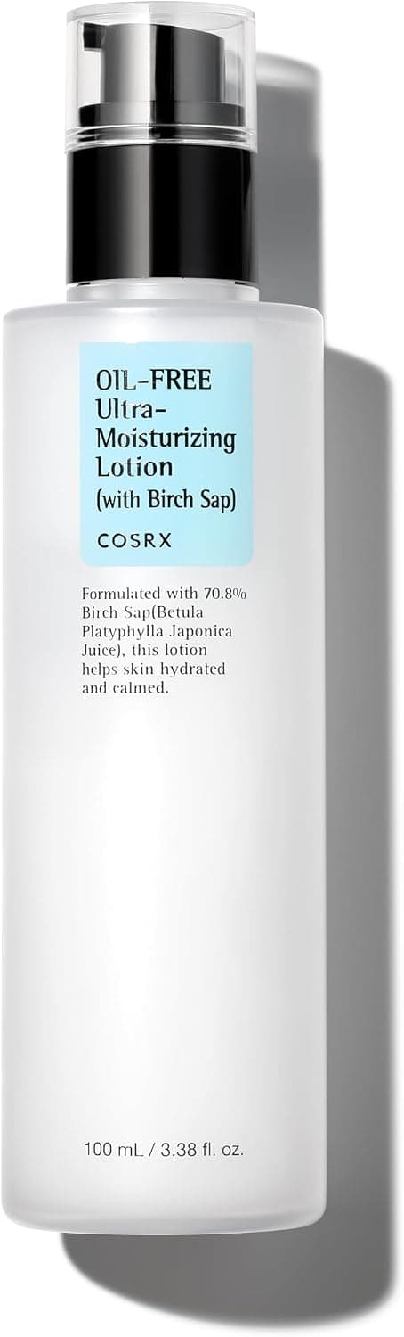 لوسیون فوق مرطوب کننده COSRX بدون روغن با آب توس 100ml لوسیون فوق مرطوب کننده COSRX بدون روغن با آب توس 100ml