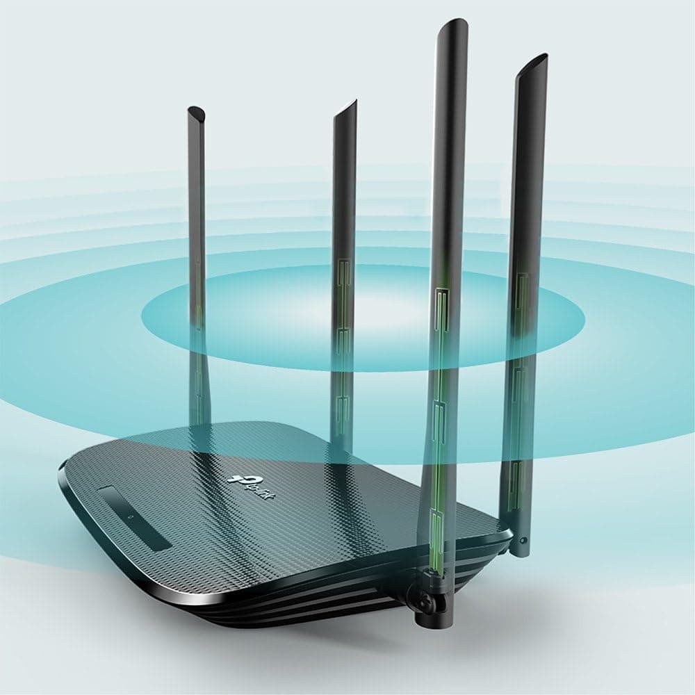 مودم روتر بیسیم دو بانده VDSL/ADSL فیبرنوری TP-Link Archer VR300 AC1200 Mbps با 4 پورت Ethernet و 4 آنتن خارجی مودم روتر بیسیم دو بانده VDSL/ADSL فیبرنوری TP-Link Archer VR300 AC1200 Mbps با 4 پورت Ethernet و 4 آنتن خارجی