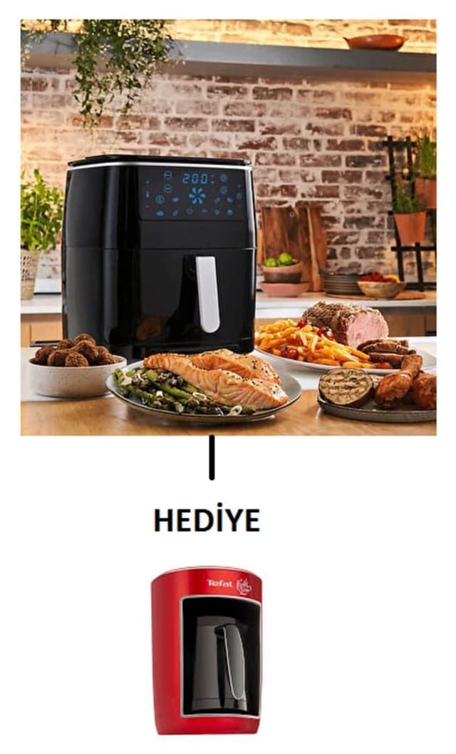 سرخکن کمروغن TEFAL Easy Fry Grill & Steam 3+1 6,5LT سرخکن کمروغن TEFAL Easy Fry Grill & Steam 3+1 6,5LT