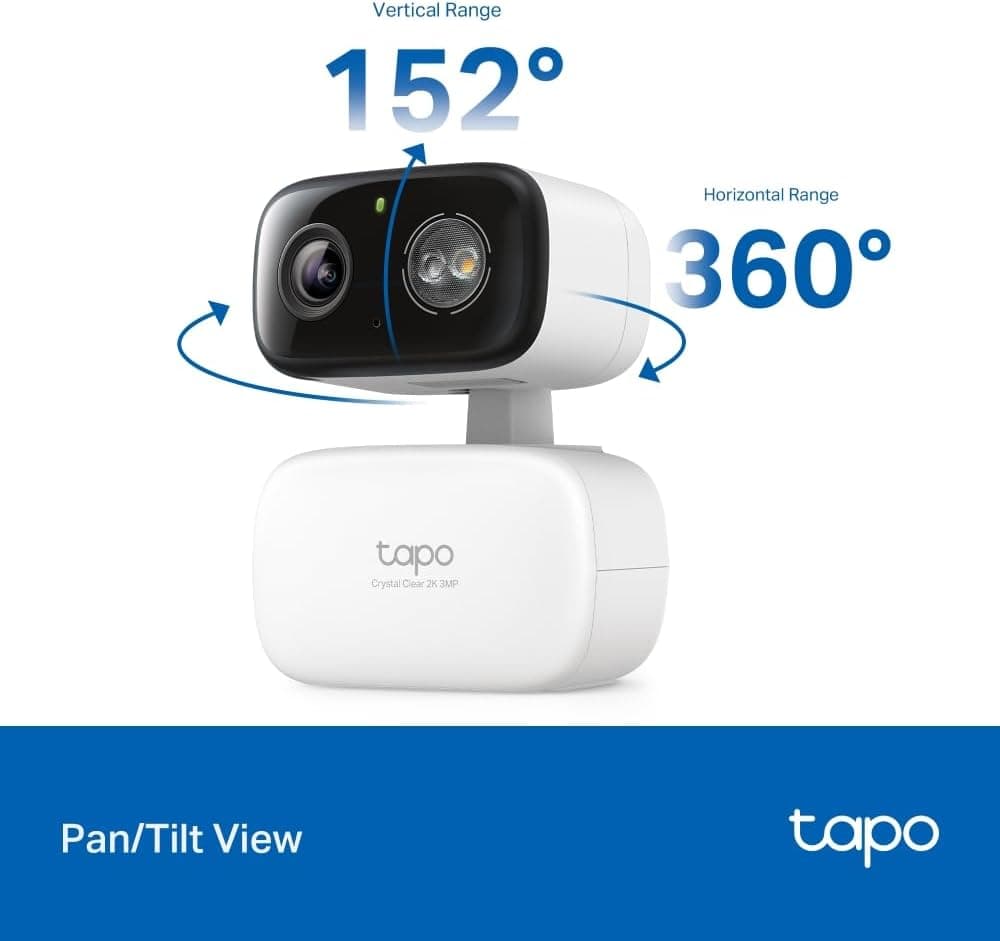 دوربین امنیتی وایفای TP-Link مدل Tapo C216 2K و چرخش ۳۶۰ درجه دوربین امنیتی وایفای TP-Link مدل Tapo C216 2K و چرخش ۳۶۰ درجه