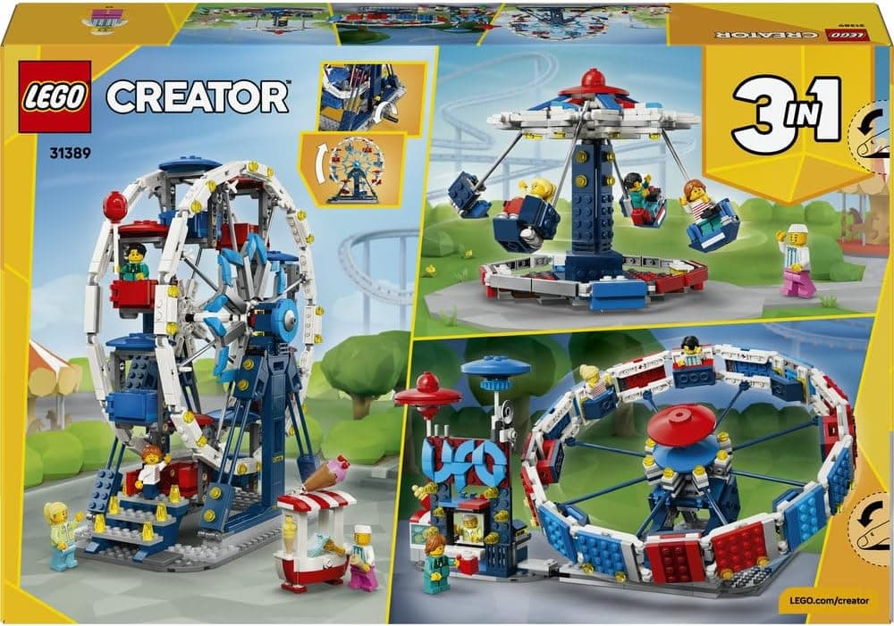 لگو Creator 3in1 Iconic Ferris Wheel مدل 31389 لگو Creator 3in1 Iconic Ferris Wheel مدل 31389