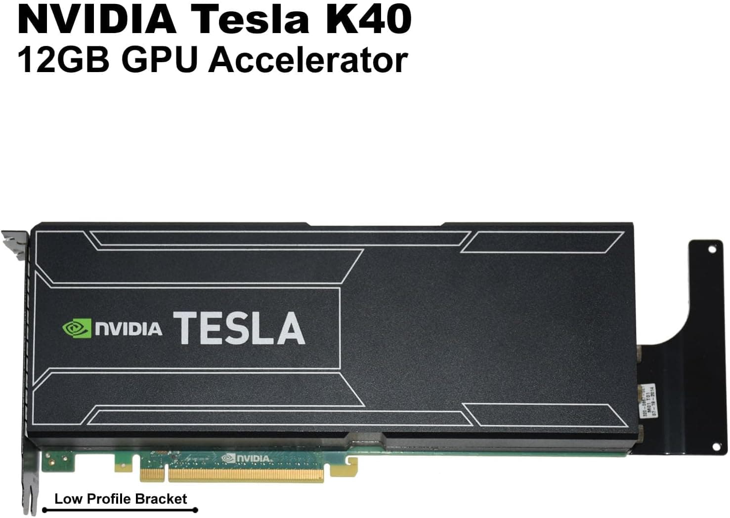 ماژول محاسباتی NVIDIA Tesla K40 Passive 12GB PCIE 3.0 مدل 900-22081-0040-000 ماژول محاسباتی NVIDIA Tesla K40 Passive 12GB PCIE 3.0 مدل 900-22081-0040-000