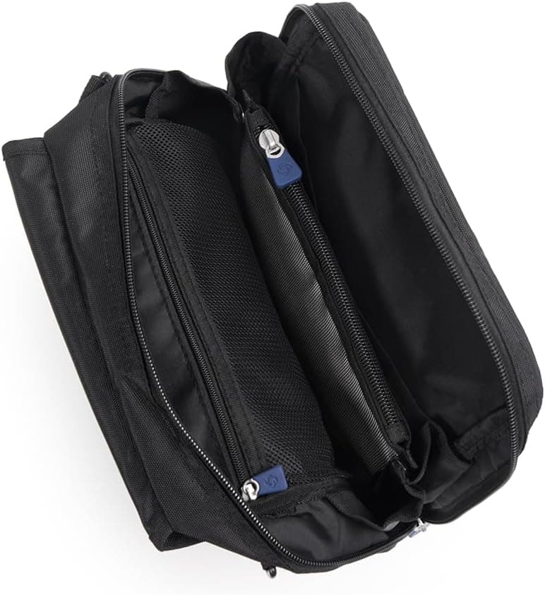 کیف Samsonite پلیاستر 100% مشکی با بند شانهای جداشونده مدل Excursion کیف Samsonite پلیاستر 100% مشکی با بند شانهای جداشونده مدل Excursion
