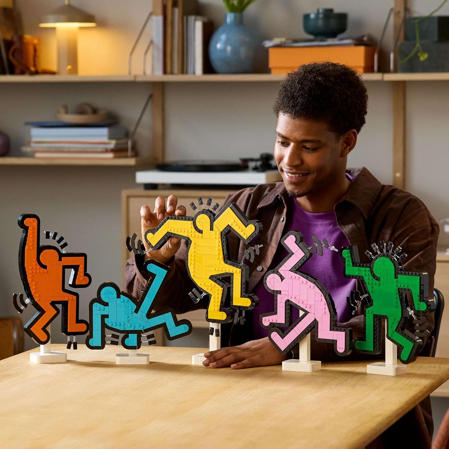 لگو Art Keith Haring فیگورهای رقصان مدل 31216 لگو Art Keith Haring فیگورهای رقصان مدل 31216