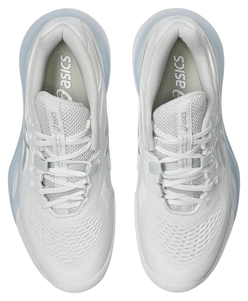 کفش تنیس زنانه Asics GEL-RESOLUTION X CLAY کرم/مشکی مدل 1042A277-100 کفش تنیس زنانه Asics GEL-RESOLUTION X CLAY کرم/مشکی مدل 1042A277-100