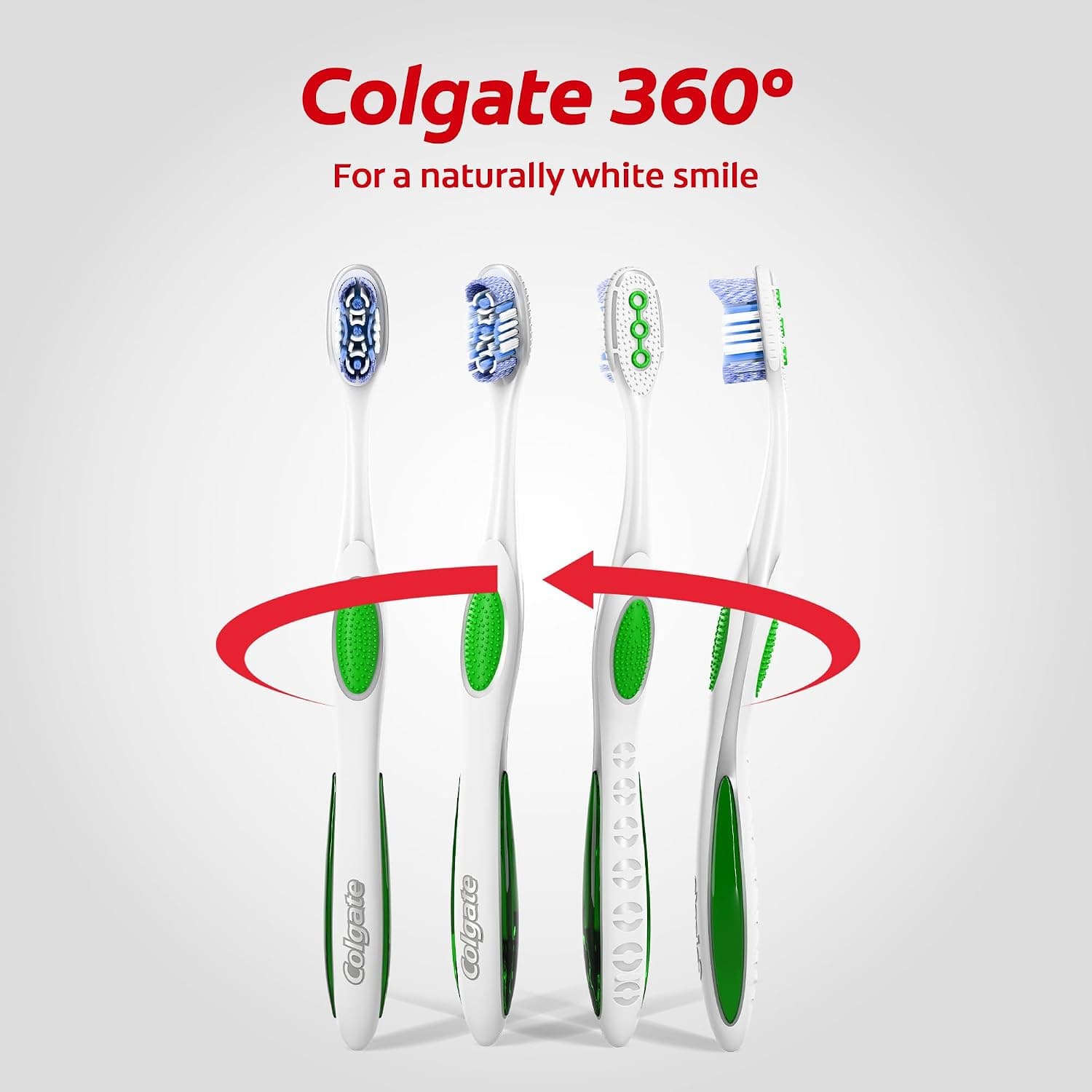 مسواک نرم سفیدکننده Colgate 360 Optic White بسته 2 عددی مسواک نرم سفیدکننده Colgate 360 Optic White بسته 2 عددی