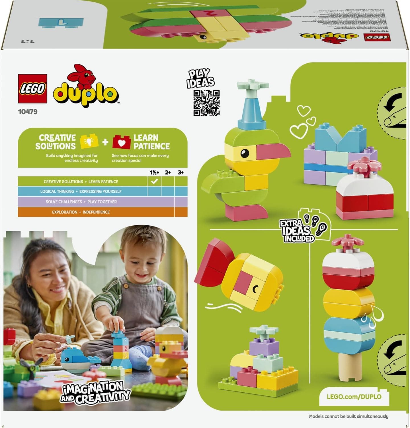 لگو DUPLO Classic جعبه ساختنی رنگی خلاقانه مدل 10479 لگو DUPLO Classic جعبه ساختنی رنگی خلاقانه مدل 10479