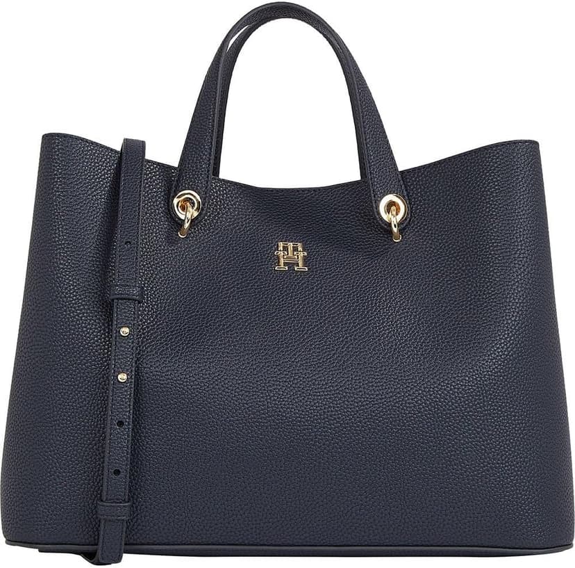 کیف زنانه Tommy Hilfiger مدل TH EMBLEM SATCHEL کیف زنانه Tommy Hilfiger مدل TH EMBLEM SATCHEL