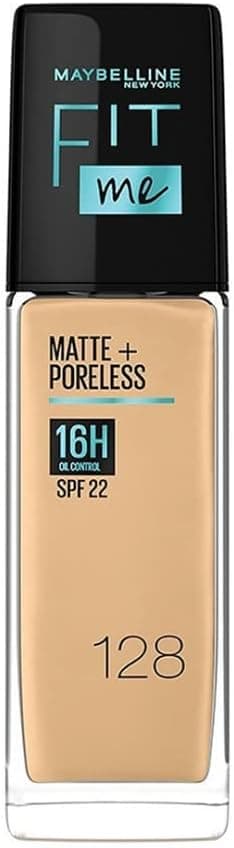 کرم پودر Maybelline Fit Me Matte & Poreless 16H با SPF 22 مدل 128 کرم پودر Maybelline Fit Me Matte & Poreless 16H با SPF 22 مدل 128