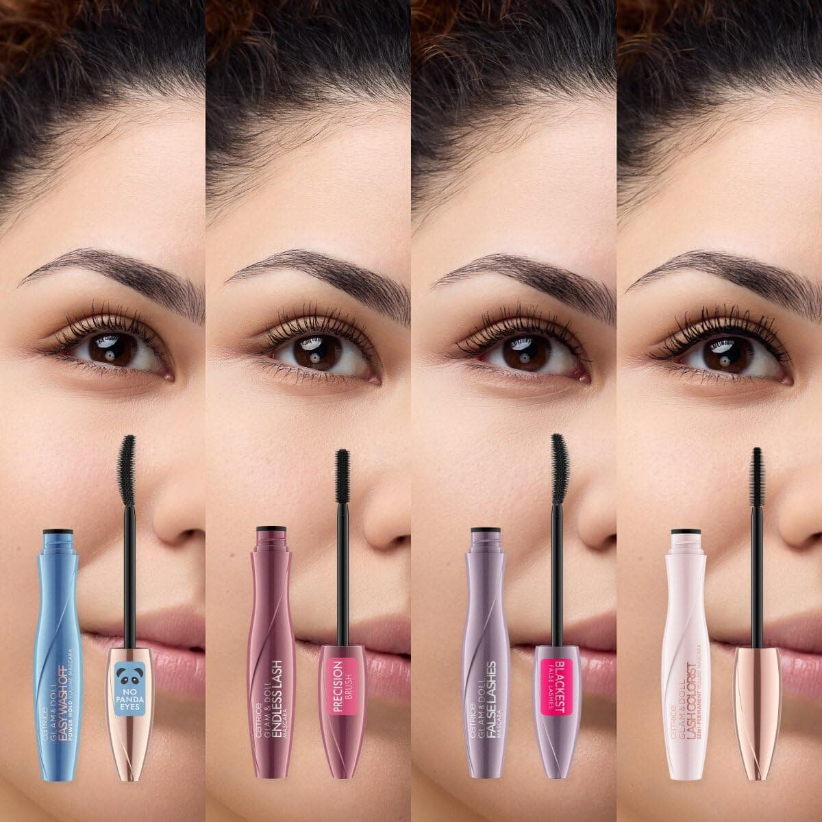 ریمل Catrice مدل Glam&Doll False Lashes رنگ مشکی 010 حجم 9.5 میلیلیتر ریمل Catrice مدل Glam&Doll False Lashes رنگ مشکی 010 حجم 9.5 میلیلیتر