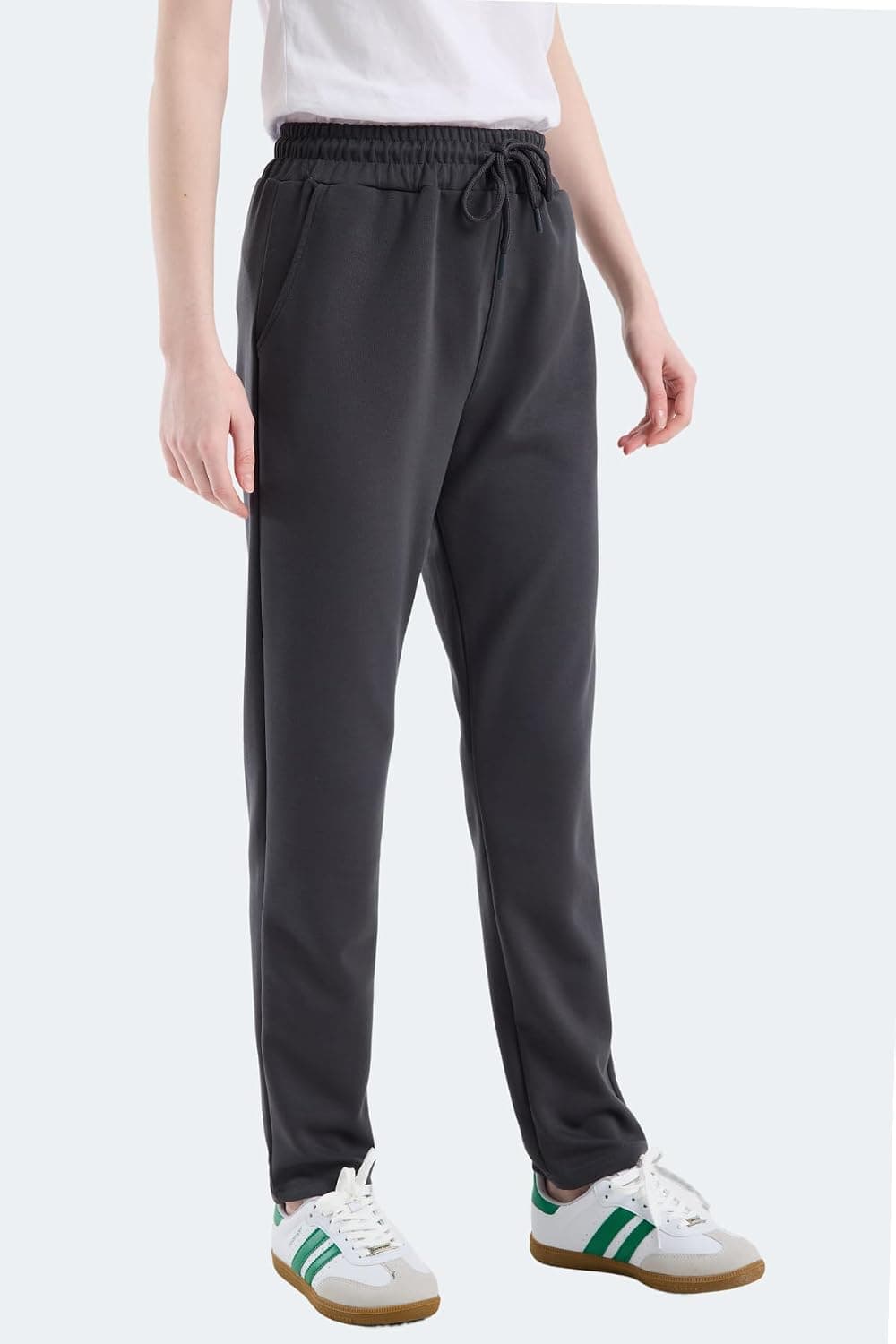 شلوار گرمکن زنانه Slazenger جیبدار آنتراسیت مدل KLORAS I شلوار گرمکن زنانه Slazenger جیبدار آنتراسیت مدل KLORAS I