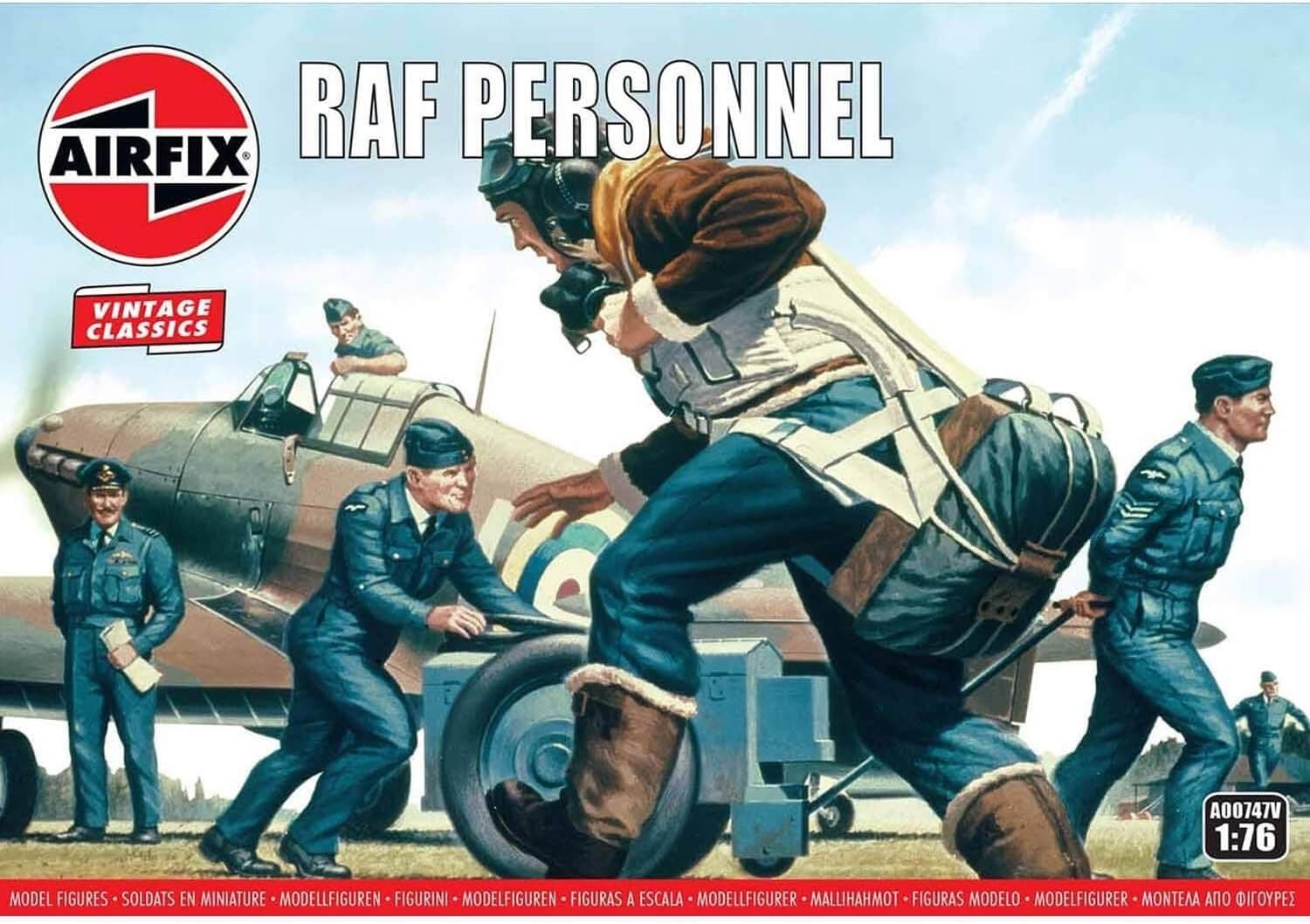 کیت ساخت مدل فیگور چتربازان آمریکایی جنگ جهانی دوم Airfix سری Vintage Classics مقیاس 1:32 مدل A02711V کیت ساخت مدل فیگور چتربازان آمریکایی جنگ جهانی دوم Airfix سری Vintage Classics مقیاس 1:32 مدل A02711V