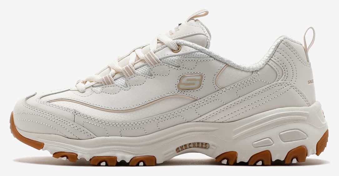 کفش اسنیکر زنانه Skechers D'lites GOOD NEUTRAL سفید مدل 149807 OFWT کفش اسنیکر زنانه Skechers D'lites GOOD NEUTRAL سفید مدل 149807 OFWT