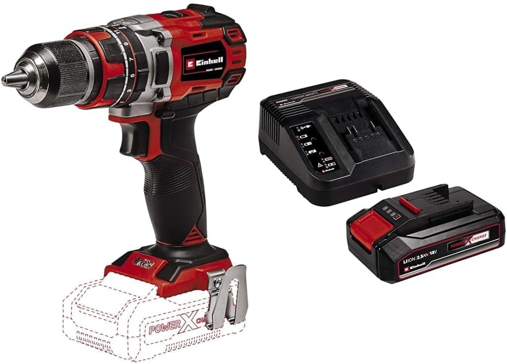 پیچگوشتی ضربهای شارژی Einhell مدل TP-CD 18/50 Li-i BL Solo پیچگوشتی ضربهای شارژی Einhell مدل TP-CD 18/50 Li-i BL Solo