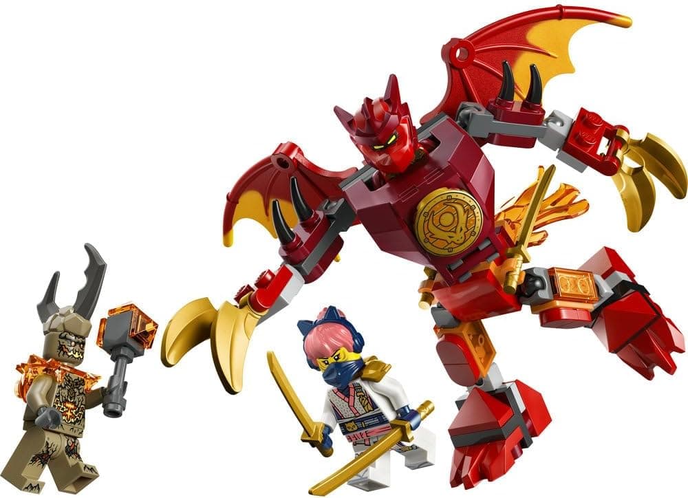 لگو NINJAGO Kai's Dragon Mech Battle Pack مدل 71851 لگو NINJAGO Kai's Dragon Mech Battle Pack مدل 71851