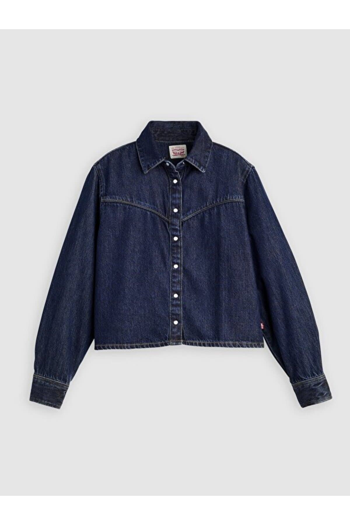 کت پیراهنی زنانه Levi's مدل Logan کت پیراهنی زنانه Levi's مدل Logan