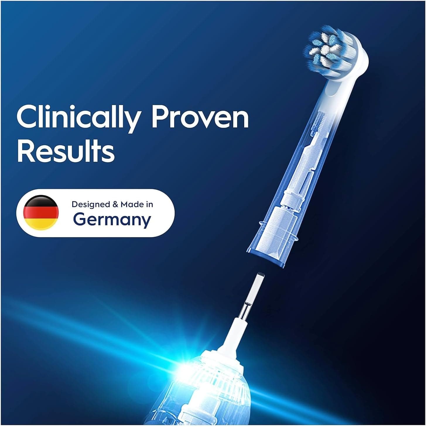 سری مسواک برقی Oral-B Pro Sensitive Clean با برس Xشکل فوقنرم سفید بسته 4 عددی سری مسواک برقی Oral-B Pro Sensitive Clean با برس Xشکل فوقنرم سفید بسته 4 عددی