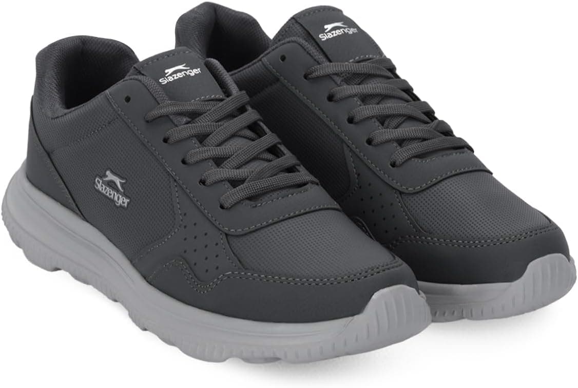 کفش ورزشی مردانه Slazenger خاکستری تیره مناسب دویدن و پیادهروی مدل EVEREST I کفش ورزشی مردانه Slazenger خاکستری تیره مناسب دویدن و پیادهروی مدل EVEREST I