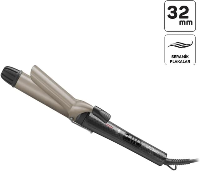 فرکننده مو Arzum Lısa Xl مشکی با دمای حداکثر 200° مدل AR5028 فرکننده مو Arzum Lısa Xl مشکی با دمای حداکثر 200° مدل AR5028