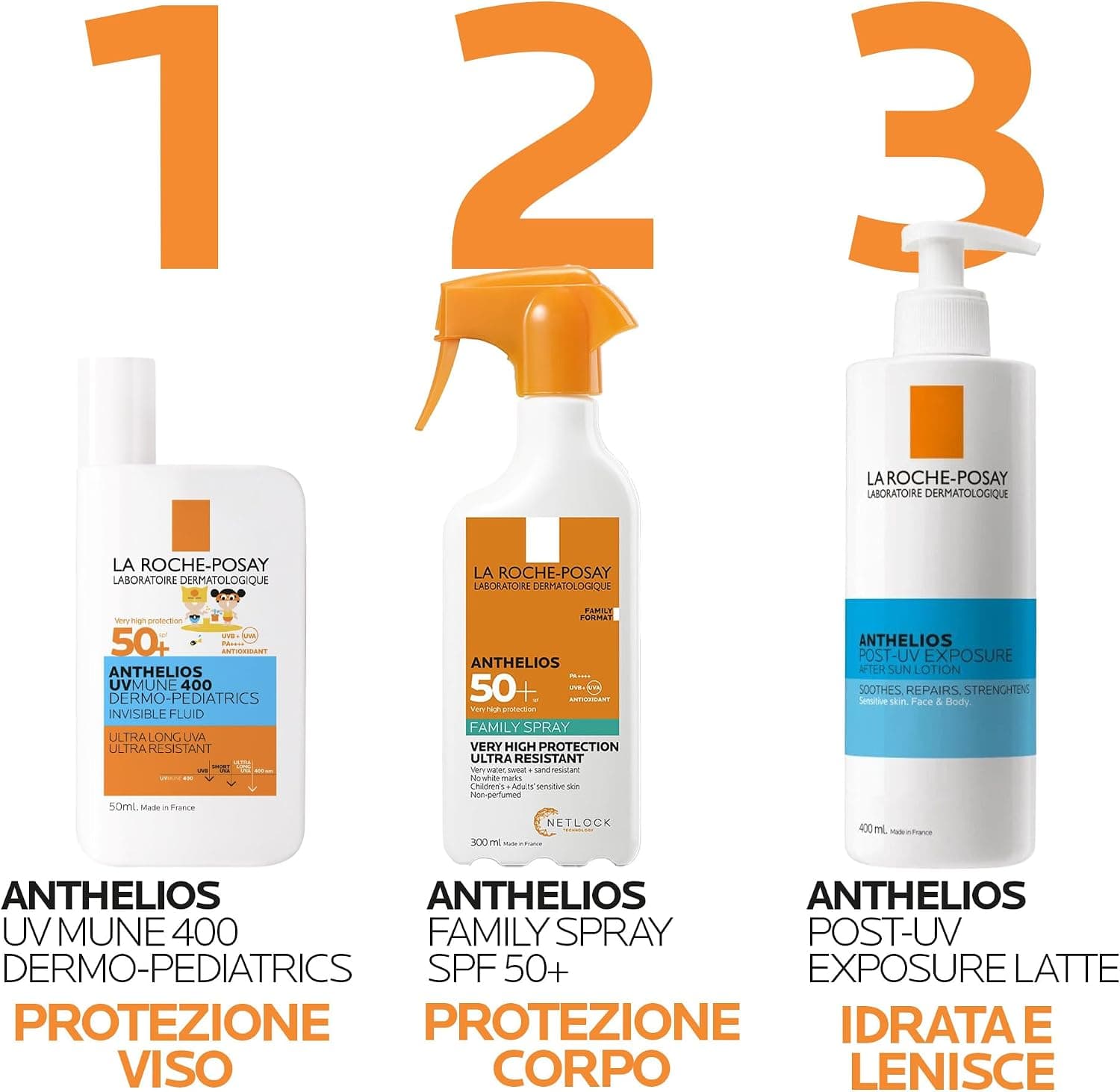 کرم ضدآفتاب اسپری La Roche-Posay مدل Anthelios Family 300ml SPF 50 کرم ضدآفتاب اسپری La Roche-Posay مدل Anthelios Family 300ml SPF 50