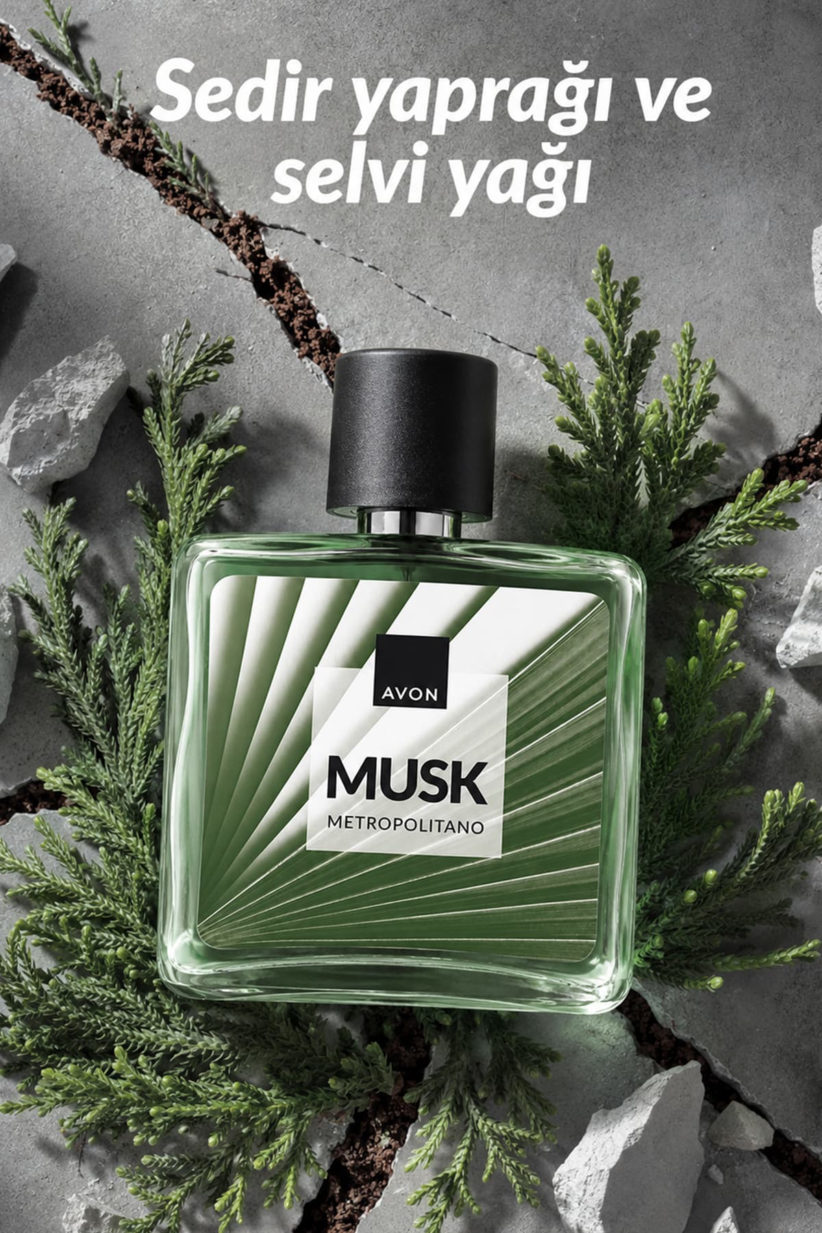 عطر مردانه Avon Musk Metropolitano ادو تویلت 75 ml عطر مردانه Avon Musk Metropolitano ادو تویلت 75 ml
