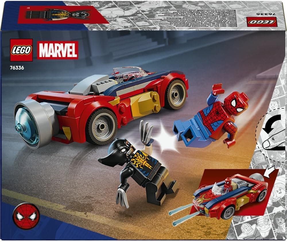 لگو Marvel ماشین Spider-Man علیه Venomized Wolverine مدل 76336 لگو Marvel ماشین Spider-Man علیه Venomized Wolverine مدل 76336