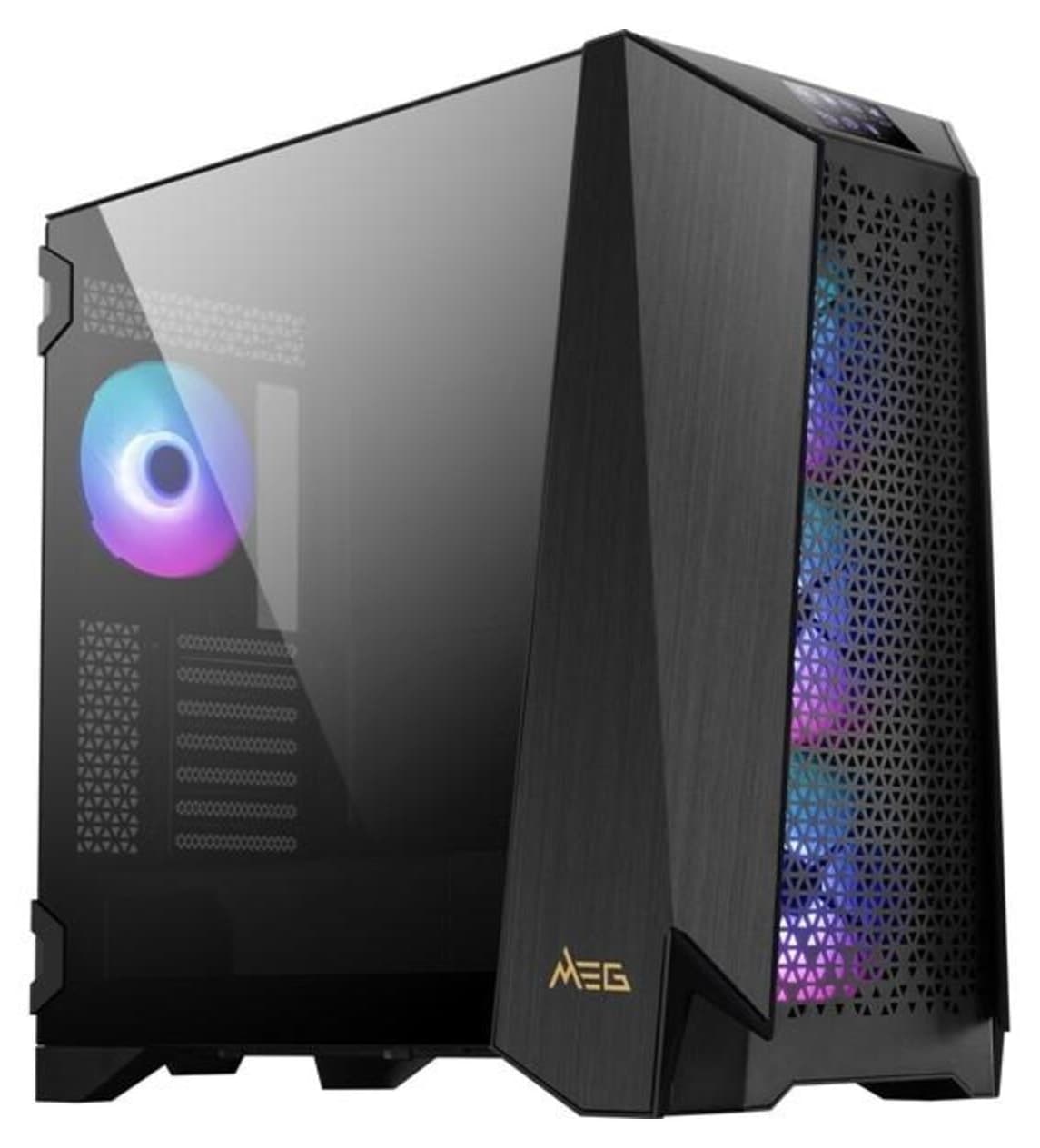 کیس گیمینگ E-ATX MSI با پنل LCD لمسی و فن 4-RGB مدل MEG PROSPECT 700R کیس گیمینگ E-ATX MSI با پنل LCD لمسی و فن 4-RGB مدل MEG PROSPECT 700R