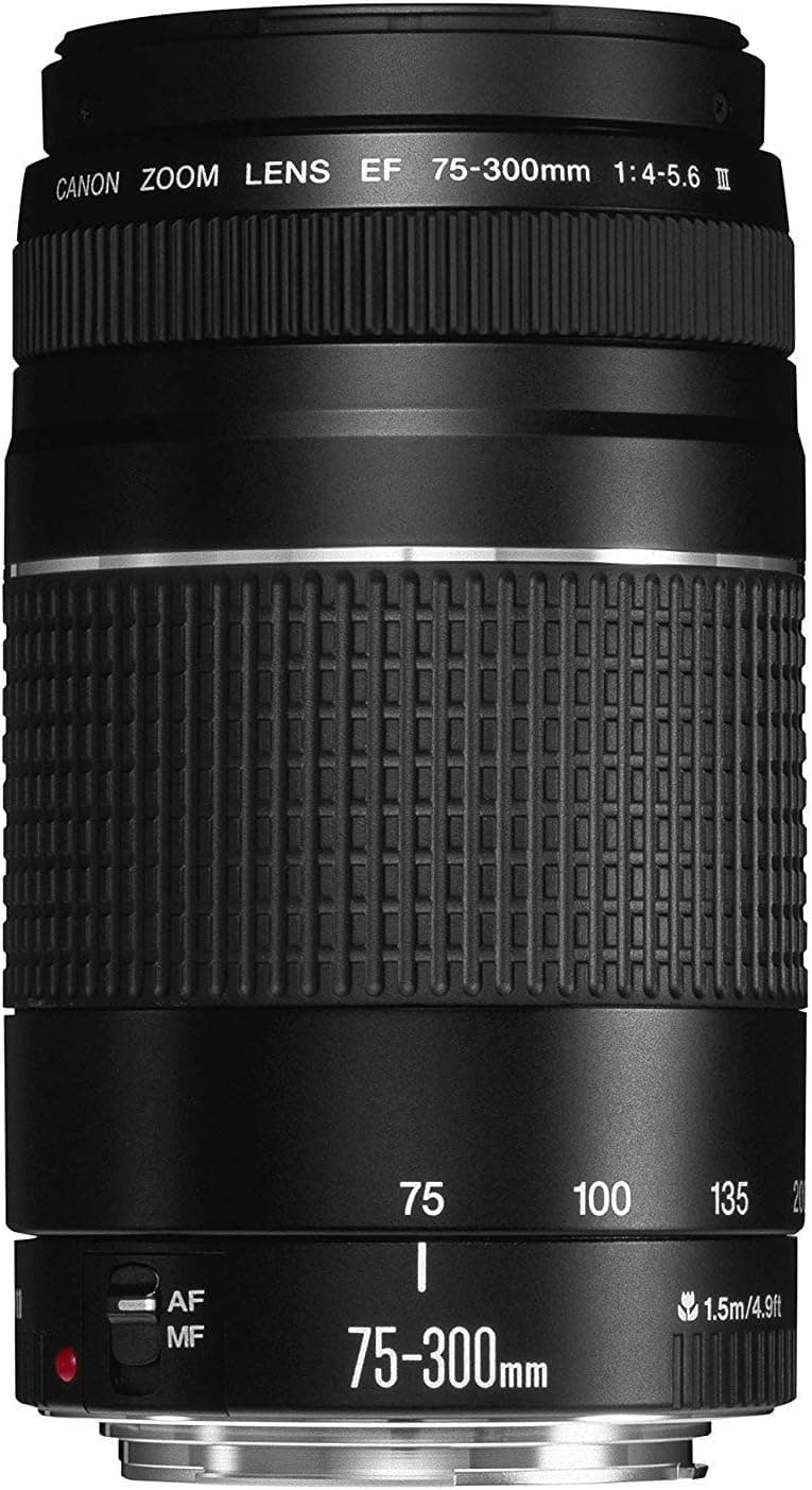 لنز زوم تلهفوتو Canon EF 75-300mm F/4-5.6 III برای دوربینهای SLR لنز زوم تلهفوتو Canon EF 75-300mm F/4-5.6 III برای دوربینهای SLR