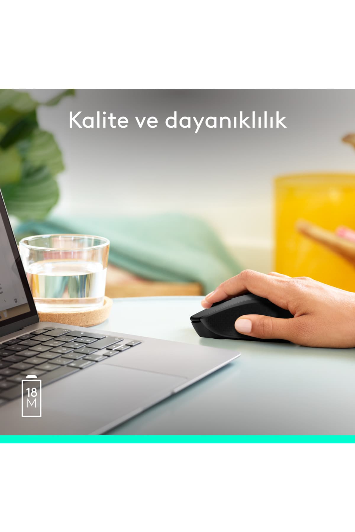موس بیسیم اپتیکال راحت logitech مشکی مدل M280 910-004287 موس بیسیم اپتیکال راحت logitech مشکی مدل M280 910-004287