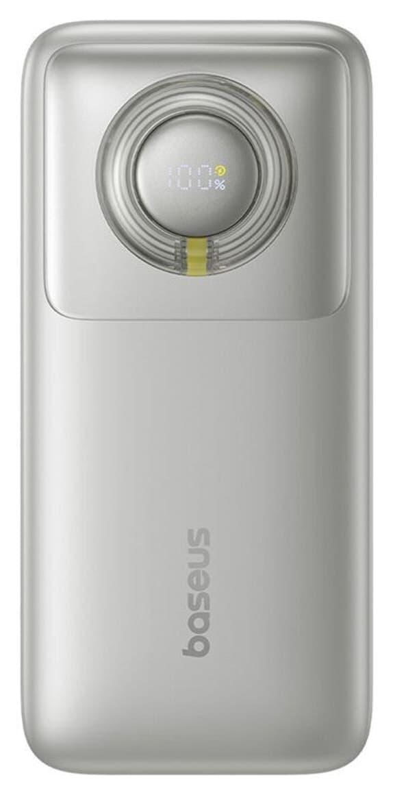 پاوربانک Baseus با کابل Type-C داخلی، شارژ سریع 65W و نمایشگر دیجیتال خاکستری مدل FREE2PULL 20000MAH پاوربانک Baseus با کابل Type-C داخلی، شارژ سریع 65W و نمایشگر دیجیتال خاکستری مدل FREE2PULL 20000MAH