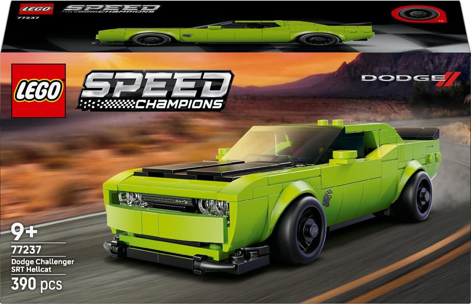 لگو Speed Champions Dodge Challenger SRT Hellcat مدل 77237 لگو Speed Champions Dodge Challenger SRT Hellcat مدل 77237