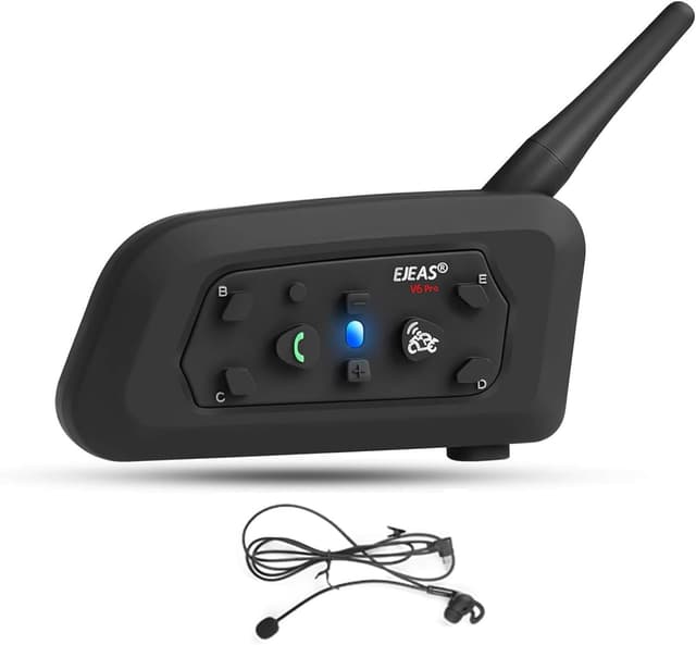 هدست اینترکام داور فوتبال EJEAS مدل V6C با بلوتوث و حذف نویز DSP ضدآب هدست اینترکام داور فوتبال EJEAS مدل V6C با بلوتوث و حذف نویز DSP ضدآب