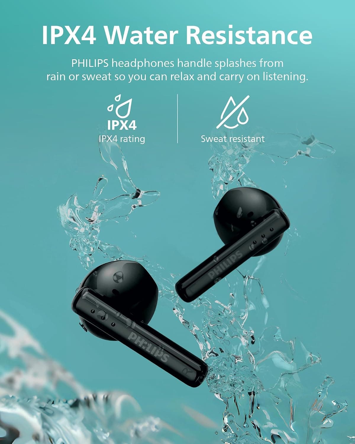 هدفون بیسیم Philips باس با درایور 13 میلیمتری مشکی مدل TAT1139BK/97 هدفون بیسیم Philips باس با درایور 13 میلیمتری مشکی مدل TAT1139BK/97
