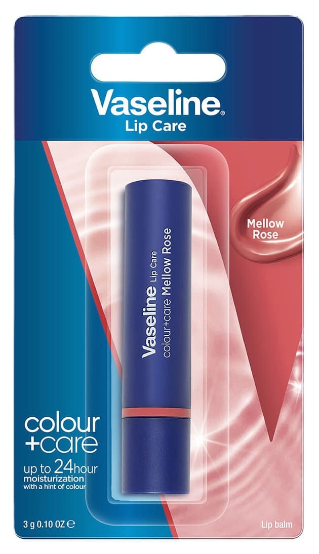 کرم مراقبت لب رنگی Vaseline Colour Care گل رز ملایم 3 gr کرم مراقبت لب رنگی Vaseline Colour Care گل رز ملایم 3 gr