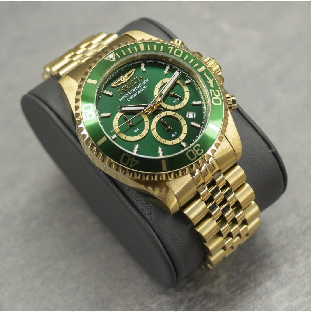 ساعت مچی مردانه Invicta Pro Diver استیل طلایی صفحه طلایی 43mm کوارتز مدل VD53 ساعت مچی مردانه Invicta Pro Diver استیل طلایی صفحه طلایی 43mm کوارتز مدل VD53