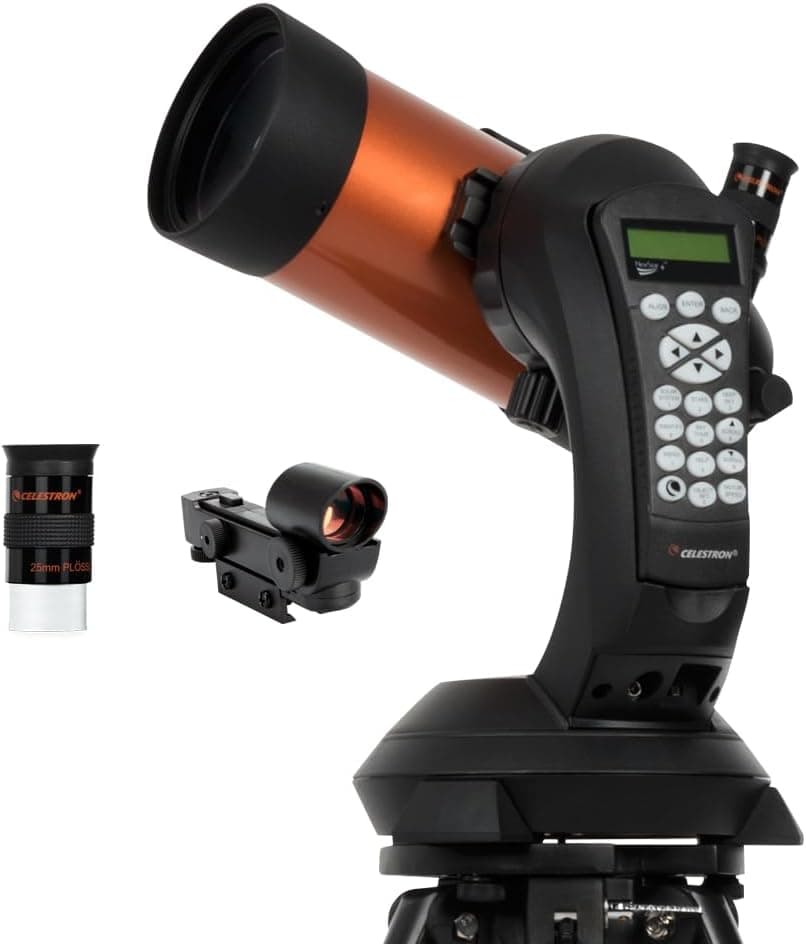 تلسکوپ Celestron اشمیت-کاسگرین کامپیوتری با پایه خودکار مدل NexStar 6SE 11068 مشکی/نارنجی تلسکوپ Celestron اشمیت-کاسگرین کامپیوتری با پایه خودکار مدل NexStar 6SE 11068 مشکی/نارنجی