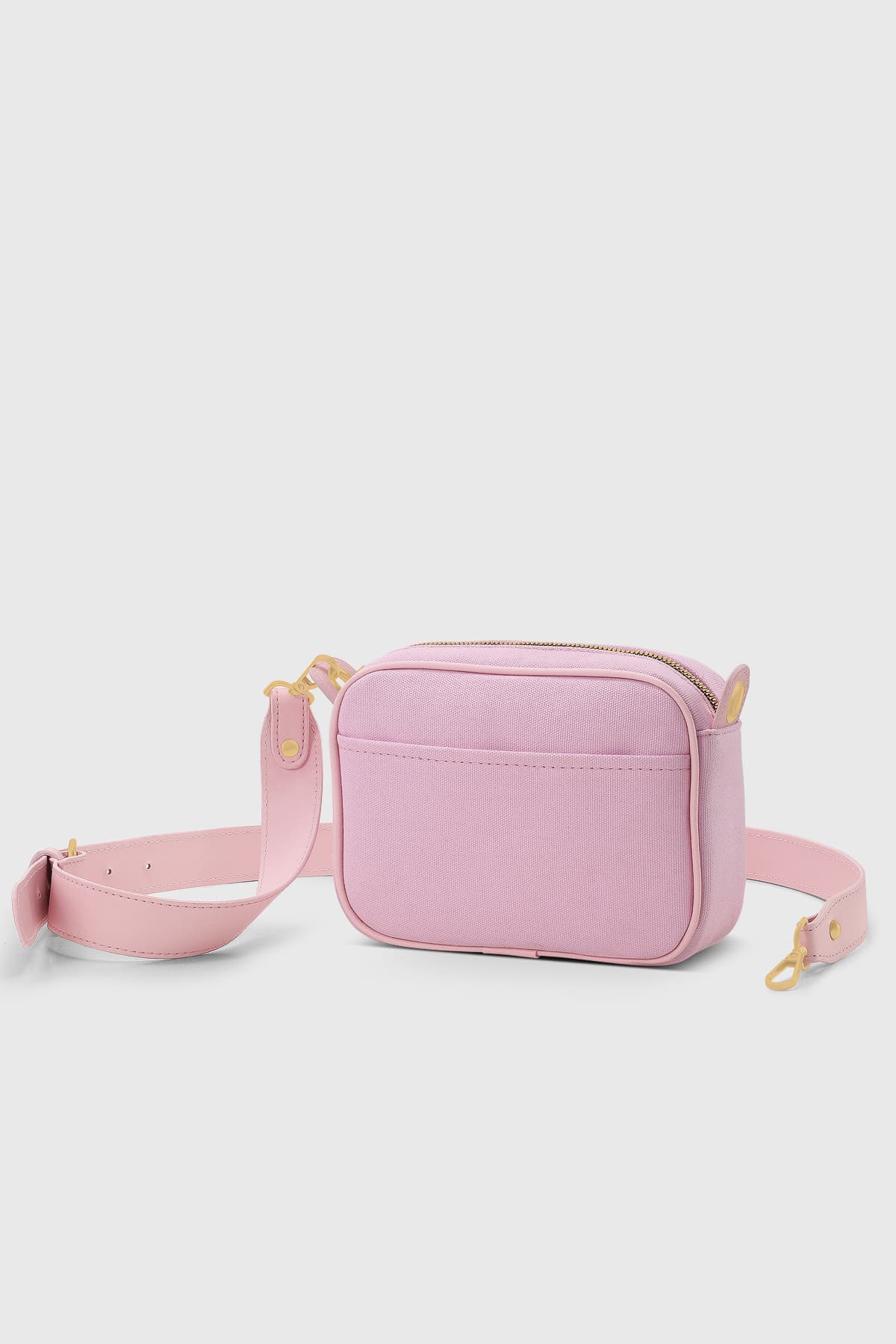 کیف زنانه Housebags کانواس صورتی اکسسوری طلایی کژوال کراس بادی مدل 219 کیف زنانه Housebags کانواس صورتی اکسسوری طلایی کژوال کراس بادی مدل 219